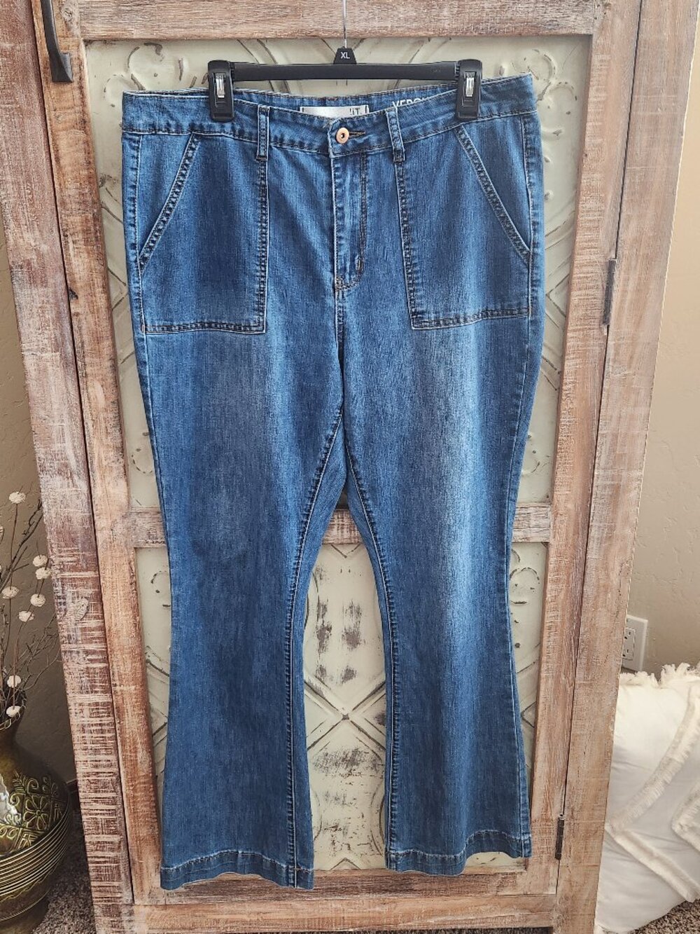 !IT Veronica High Rise Bootcut Denim Trouser Jeans | Size 14